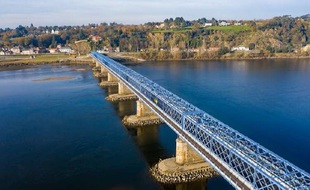 Le pont de Mauves a rouvert avec une nouvelle couleurce vendredi