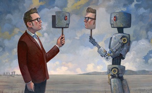 Chris Dancy, l'Américain qui se décrit comme un *cyborg conscient* était à Paris pour Futur en Seine.