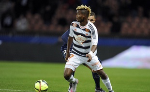 Le désormais ex-Lorientais Didier Ndong, ici face au PSG en février 2016.