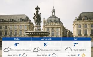 Météo Bordeaux: Prévisions du vendredi 26 novembre 2021