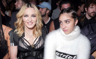 Madonna et sa fille Lourdes, à la Fashion Week de New York, le 10 septembre 2016.