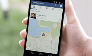La fonction «Nearby Friends» permet de localiser ses amis via Facebook.