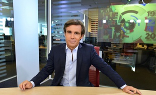 David Pujadas, présentateur vedette du 20 Heures de France 2 en 2014