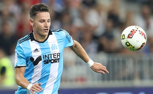 Florian Thauvin lors du match entre Nice et Marseille le 11 septembre 2016.