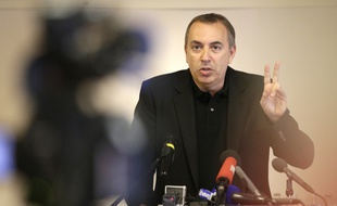 Jean-Marc Morandini en conférence de presse, le 19 juillet 2016.