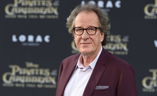 Geoffrey Rush, à l'avant première de «Pirates des Caraïbes, La vengeance de Salazar», en mai 2017 à Los Angeles.
