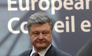 Le président ukrainien Petro Poroshenko, le 17 mars 2016 à Bruxelles