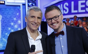 Nagui et le maestro Renaud.
