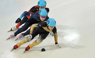 Le Japonais Kei Saito (au premier plan)
à Innsbruck, le 18 janvier 2012.