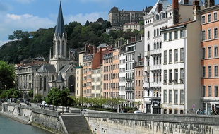 Le quartier Saint-Georges, partie du Vieux-Lyon, aurait pu être longé par une autoroute.