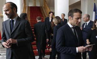 Edouard Philippe et Emmanuel Macron