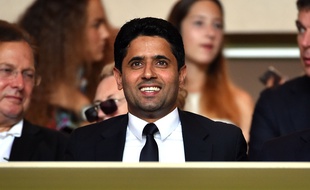 Le président du PSG Nasser Al-Khelaifi.