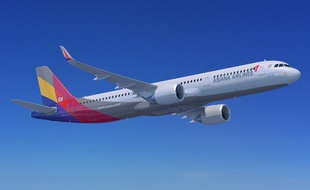 Un A321neo de la compagnie Asiana Airlines.