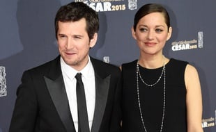 Guillaume Canet et Marion Collitard, à la cérémonie des César, à Paris, le 20 février 2014.