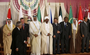 Les dirigeants des pays de la Ligue arabe à Doha, le 26 mars 2013.