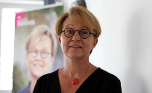 La maire de Rennes Nathalie Appéré, ici le 18 juin 2020 avant le second tour des élections municipales.
