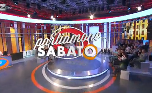 Extrait de l'émission «Parliamone Sabato» diffusée depuis septembre 2016 sur la Rai 1, supprimée après un dérapage.