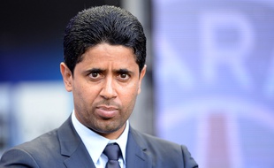 Le président du PSG Nasser Al-Khelaïfi, le 11 mai 2016.
