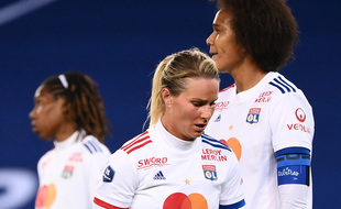 Amandine Henry et Wendie Renard, ici lors de la défaite en D1 le mois dernier contre le PSG.