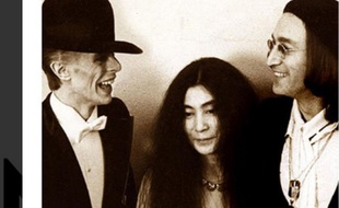 David Bowie, Yoko Ono et John Lennon