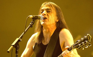 Malcolm Young, guitariste de AC/DC en 2008