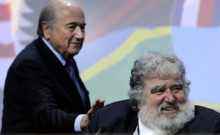 Sepp Blatter et Chuck Blazer le 1er juin 2011 à Zurich