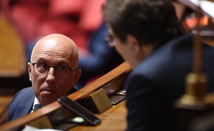Le député LR Eric Ciotti à l’Assemblée nationale, le 12 mai 2020.
