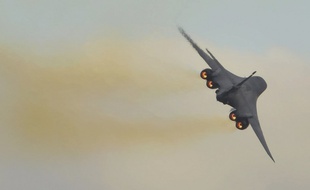 Un bombardier B-1B de l'US Air Force