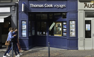 Une agence Thomas Cook à Rennes, le 23 septembre 2019.