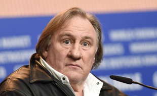 L'acteur français Gérard Depardieu, le 19 février 2016 à Berlin en Allemagne.