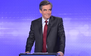 François Fillon lors du dernier débat de la primaire à droite, le 17 novembre.