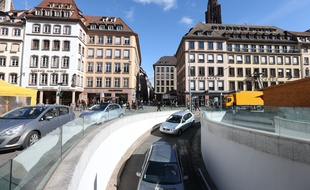 Strasbourg le 28 02 2014. Stationnement voiture