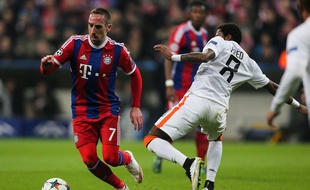 Franck Ribéry s'est blessé à la cheville il y a plus d'un mois.