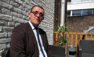 Nicolas Karasiewicz est le responsable de l'entreprise Tyrésias qui s'occupe de valoriser le handicap.