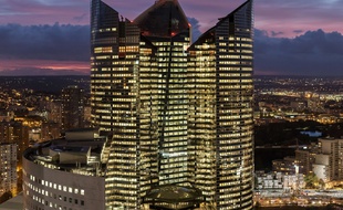 Le quartier de la Défense, près de Paris.