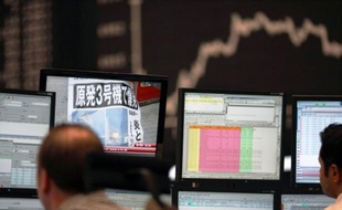 Trader à la Bourse de Francfort