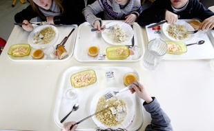 Toulouse, le 18 dcembre 2012. Cantine du groupe scolaire Jean Jaurs pour les primaires.