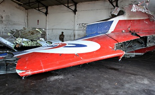 Les restes du crash du vol Yemenia en 2009.