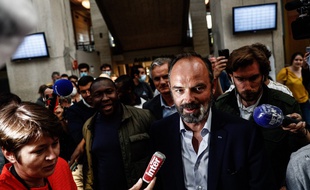 Edouard Philippe lors de la soirée électorale du second tour des municipales, au Havre, le 28 juin.