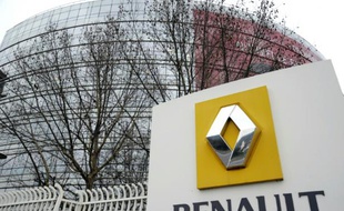 Le siège de Renault le 18 janvier 2015 à Boulogne-Billancourt