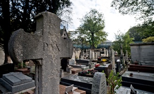 Le cimetière Montmartre, à Paris, en 2014.