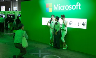 Le stand Xbox One au Tokyo Game Show, le 18 septembre 2014.