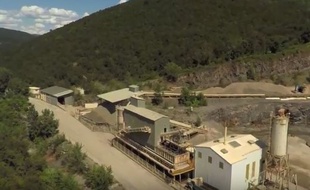 Une des anciennes mines, dans le Gard.