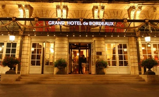 Le SDF a passé quatre nuits dans l'hôtel de luxe.