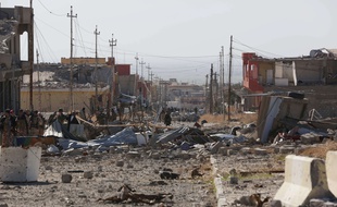 La ville de Sinjar, en Irak, le 13 novembre 2015.