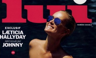 Laeticia Hallyday se dévoile en une de «Lui»