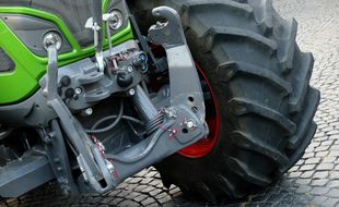 Un tracteur (illustration).