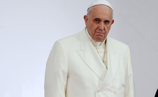Le pape François à Strasbourg en novembre 2014.