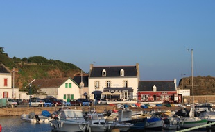 Illustration de Port-Tudy, sur l'île de Groix.