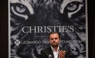 Une vente aux enchères organisée à New York sous le parrainage de Leonardo DiCaprio a permis de lever 38,8 millions de dollars dont la majorité des fonds seront reversés en faveur de l'environnement et de la préservation des espèces menacées, a annoncé la maison Christie's.